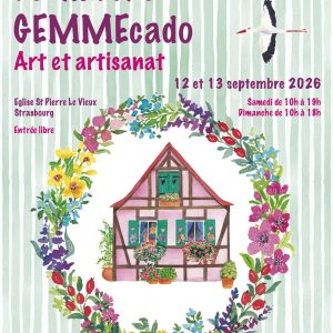 affiche marché organisé par gemmecado
